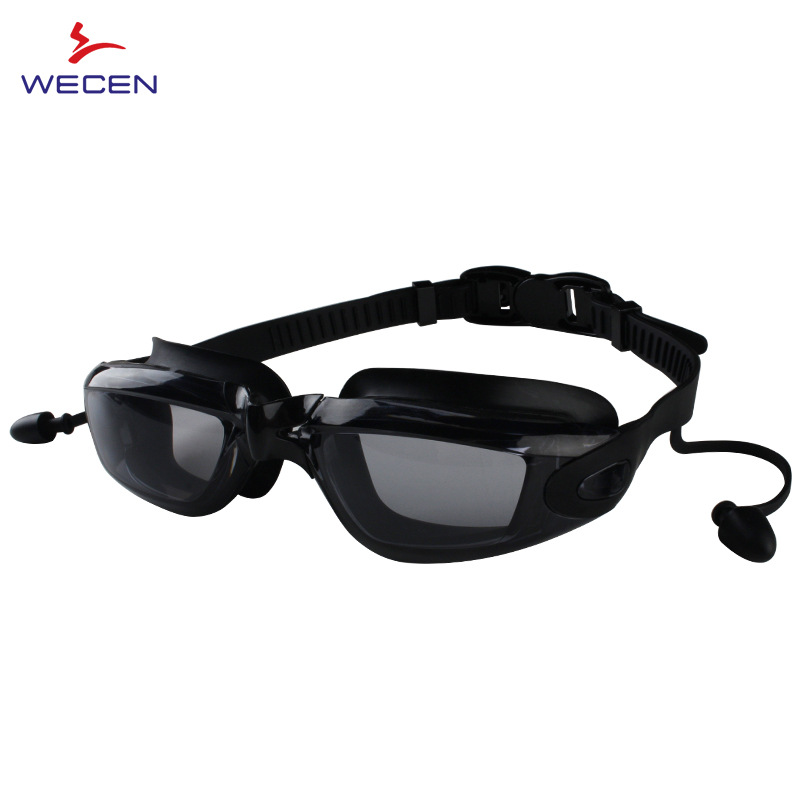 Swimming Goggles Anti Fog - HD ป้องกันหมอกแว่นตากันน้ําซิลิโคนแว่นตาว่ายน้ําที่ปรับแต่งได้จุดแว่นตาว่ายน้ําสําหรับผู้ใหญ่