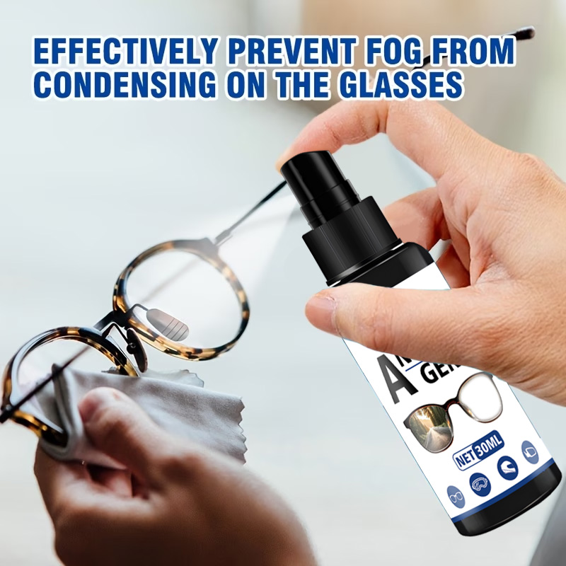 Swimming Goggles Anti Fog - สเปรย์ป้องกันฝ้าแบบพกพาสำหรับแว่นตา แว่นกันหิมะ แว่นตาว่ายน้ำ - ทรีทเมนต์เลนส์เพื่อการมองเห็นที่ชัดเจน