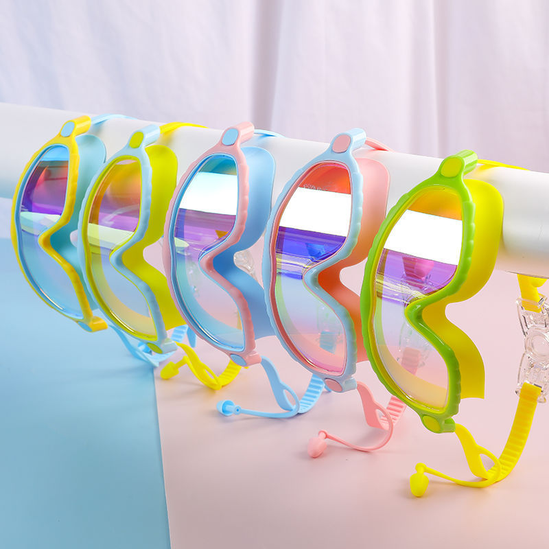Swimming Goggles Anti Fog - แว่นตาว่ายน้ำสำหรับเด็กสำหรับเด็กชายและเด็กหญิง (3-15 ปี) - มุมมอง HD