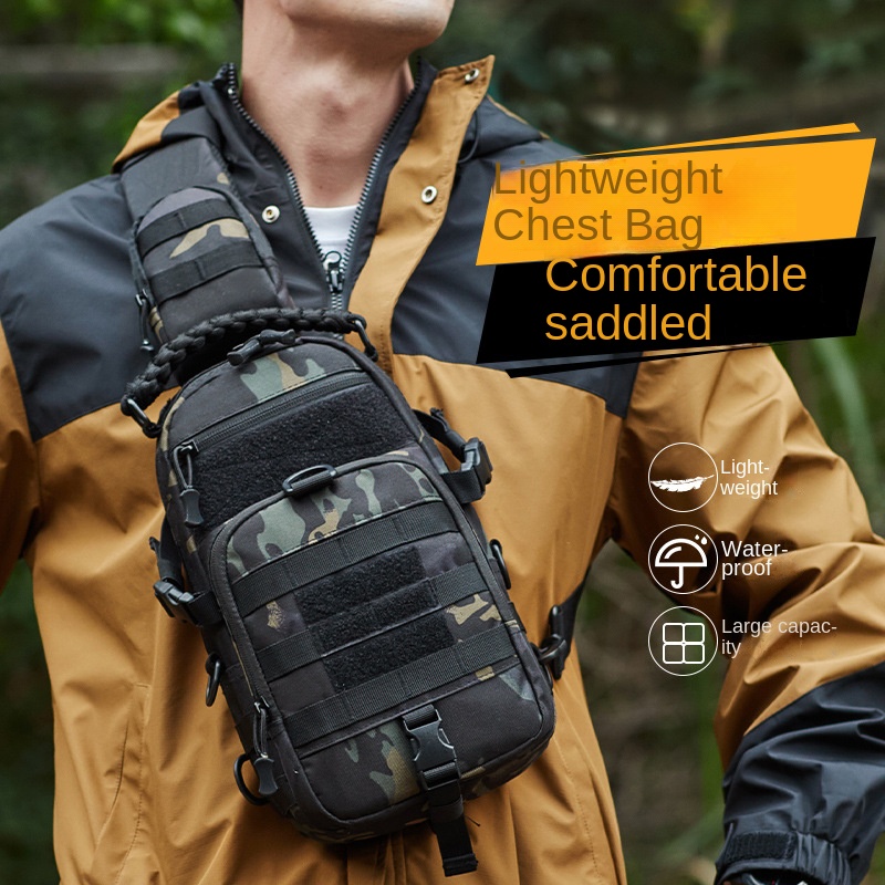 กระเป๋าคาดหน้าอกสำหรับผู้ชาย ท - Sports Equipment Outdoor Storage บทวิจารณ์และราคา