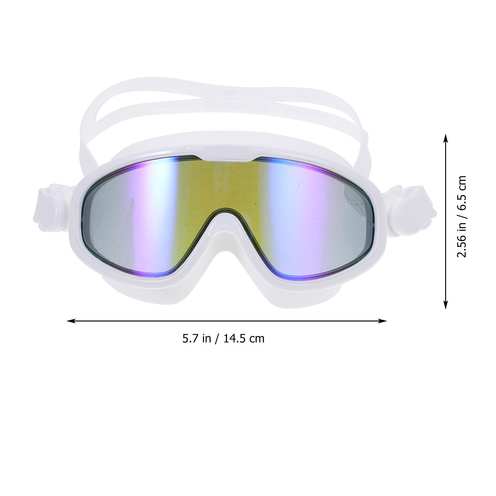 แว่นตาว่ายน้ำกันน้ำ กันฝ้า สีข - Swimming Goggles Anti Fog บทวิจารณ์และราคา