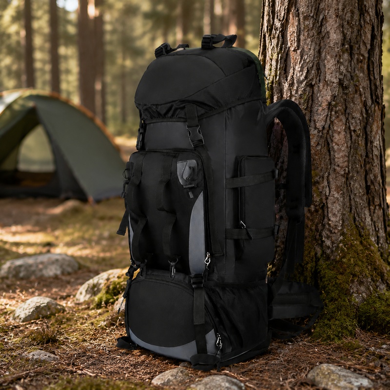 กระเป๋าเป้เดินป่ากันน้ำขนาด 90 - Sports Equipment Outdoor Storage บทวิจารณ์และราคา