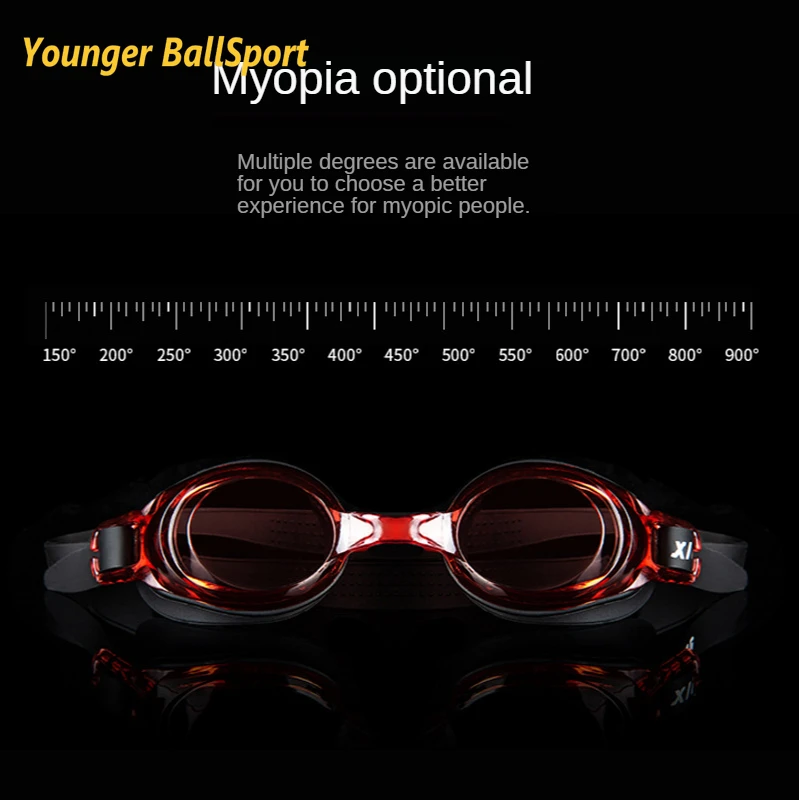 สายตาสั้นแว่นตาว่ายน้ําสําหรับ - Swimming Goggles Anti Fog บทวิจารณ์และราคา