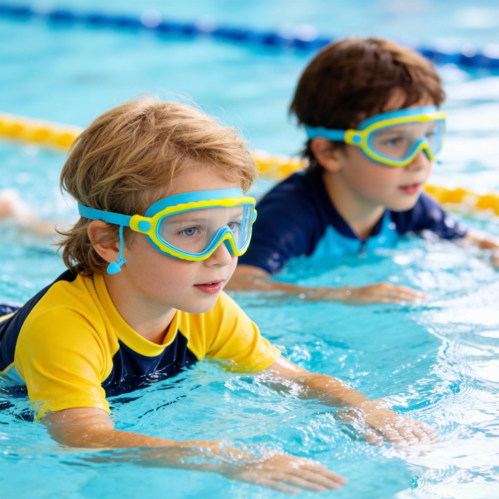 แว่นตาสำหรับเด็กสำหรับว่ายน้ำป - Swimming Goggles Anti Fog บทวิจารณ์และราคา