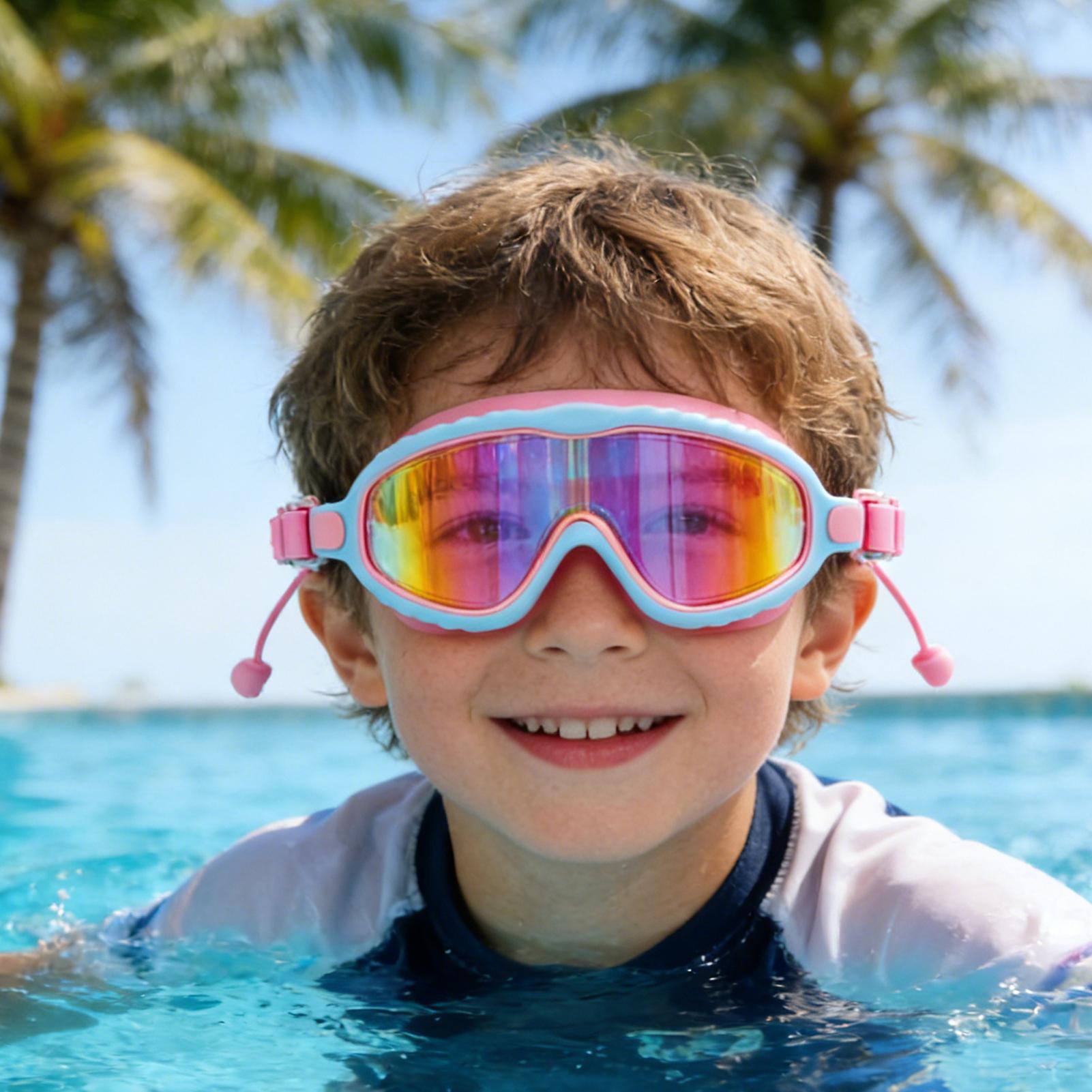 แว่นตาสำหรับเด็กสำหรับว่ายน้ำป - Swimming Goggles Anti Fog บทวิจารณ์และราคา