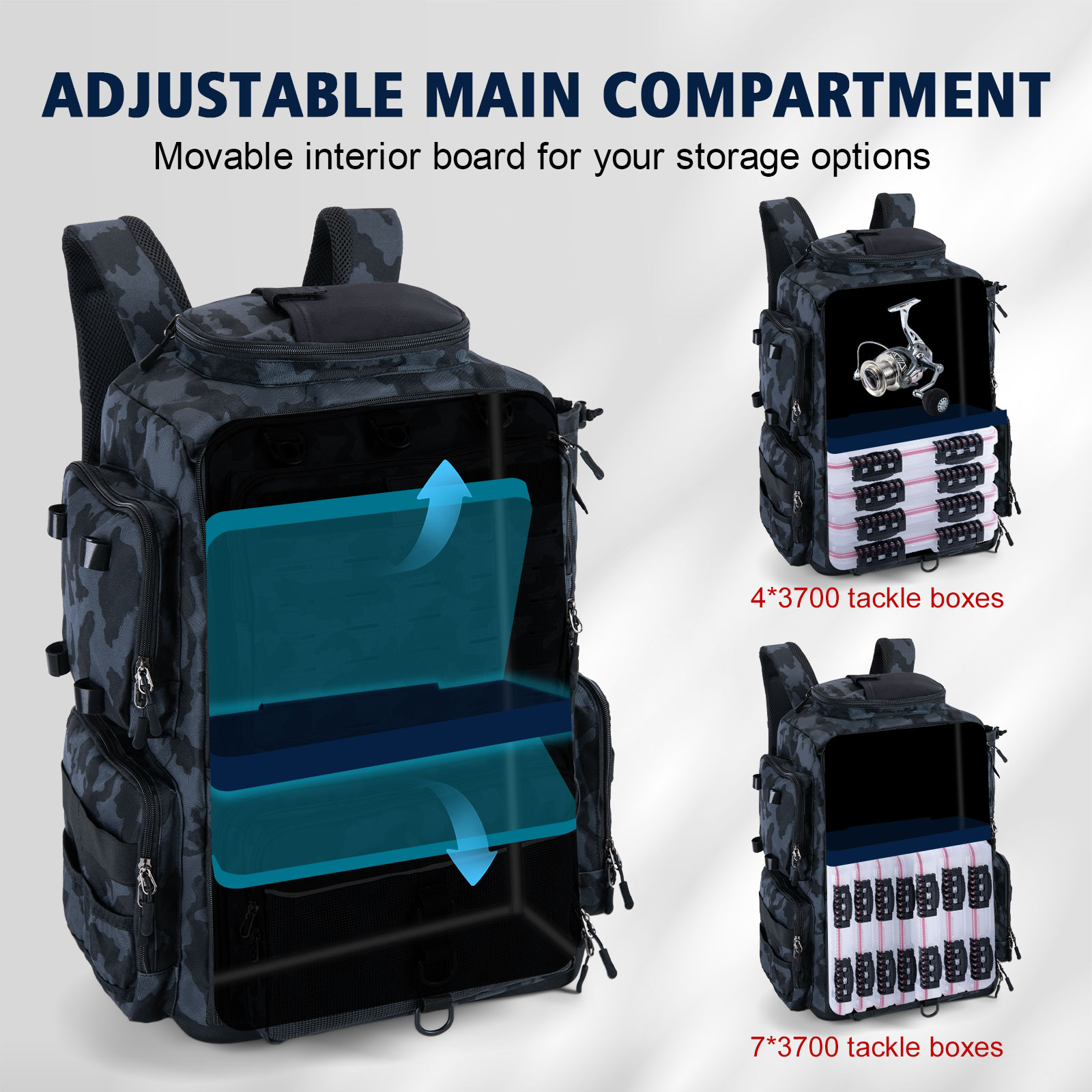 Goture 55*36*28 ซม.กระเป๋าเป้ส - Sports Equipment Outdoor Storage บทวิจารณ์และราคา