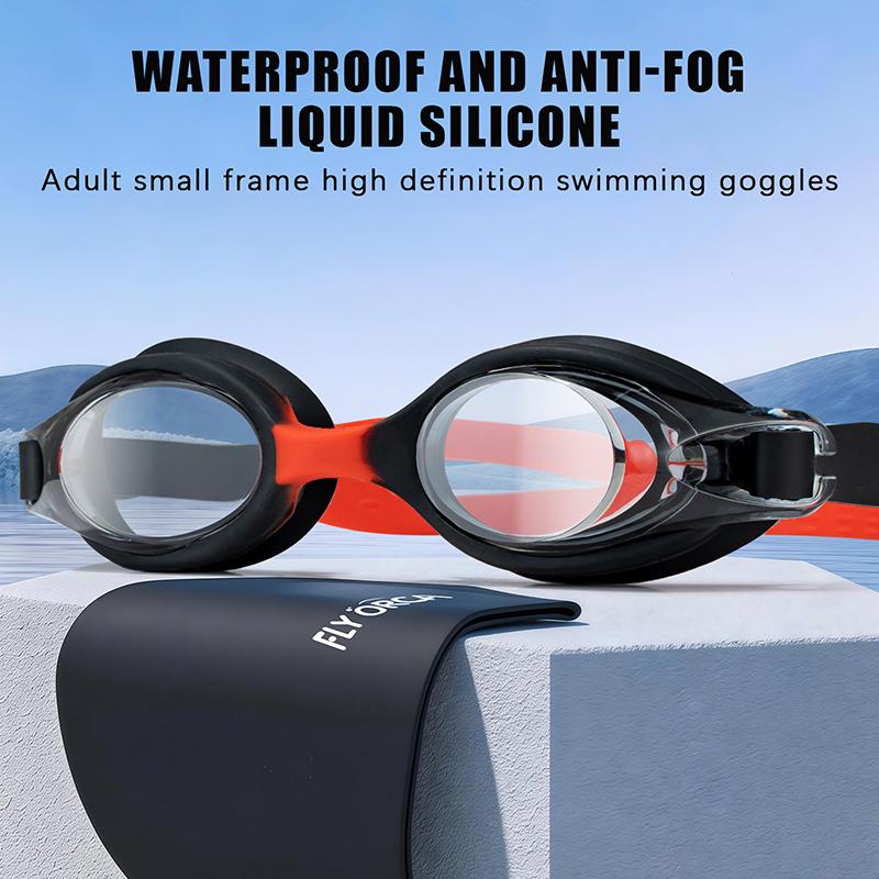 แว่นตาว่ายน้ำซิลิโคนกรอบเล็กสำ - Swimming Goggles Anti Fog บทวิจารณ์และราคา